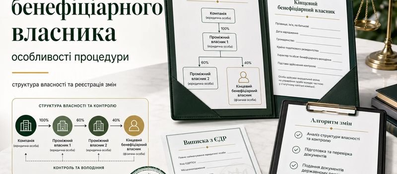 Изменение бенефициарного владельца: особенности процедуры